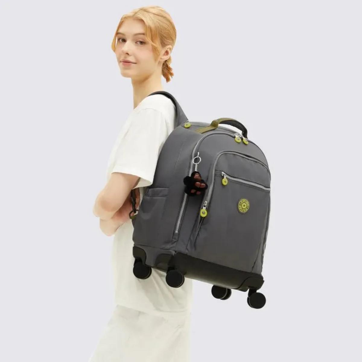 Mochila Kipling New Zea - Back to Grey - I52461DX Livraria Skilo