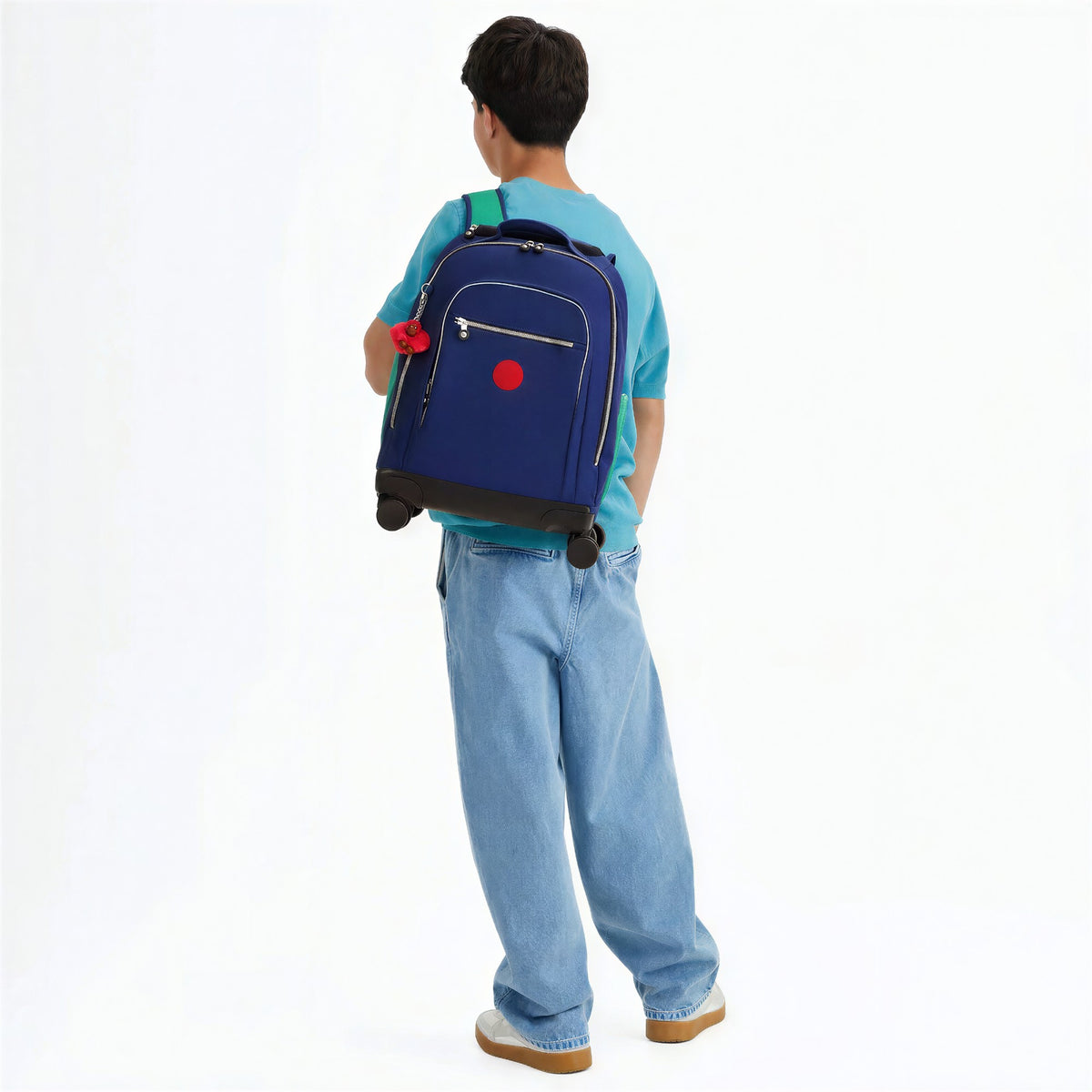 Mochila Kipling New Zea - Escape Blue Bl Livraria Skilo