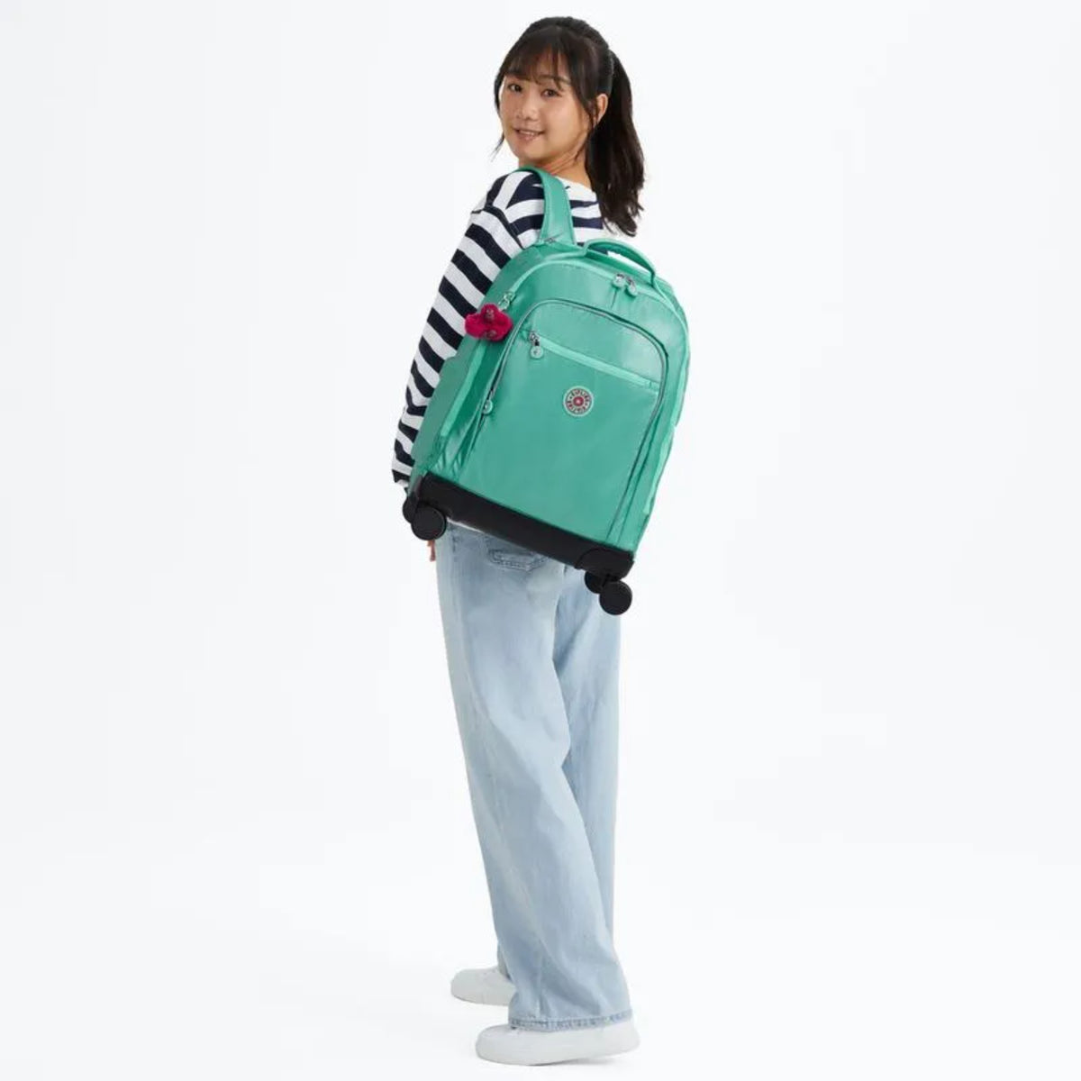 Mochila Kipling New Zea - Oasis Mint Met Livraria Skilo