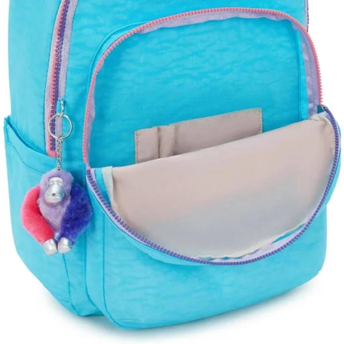 Mochila Kipling Seoul - Azul Turquesa Kipling