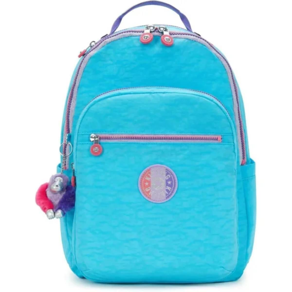 Mochila Kipling Seoul - Azul Turquesa Kipling