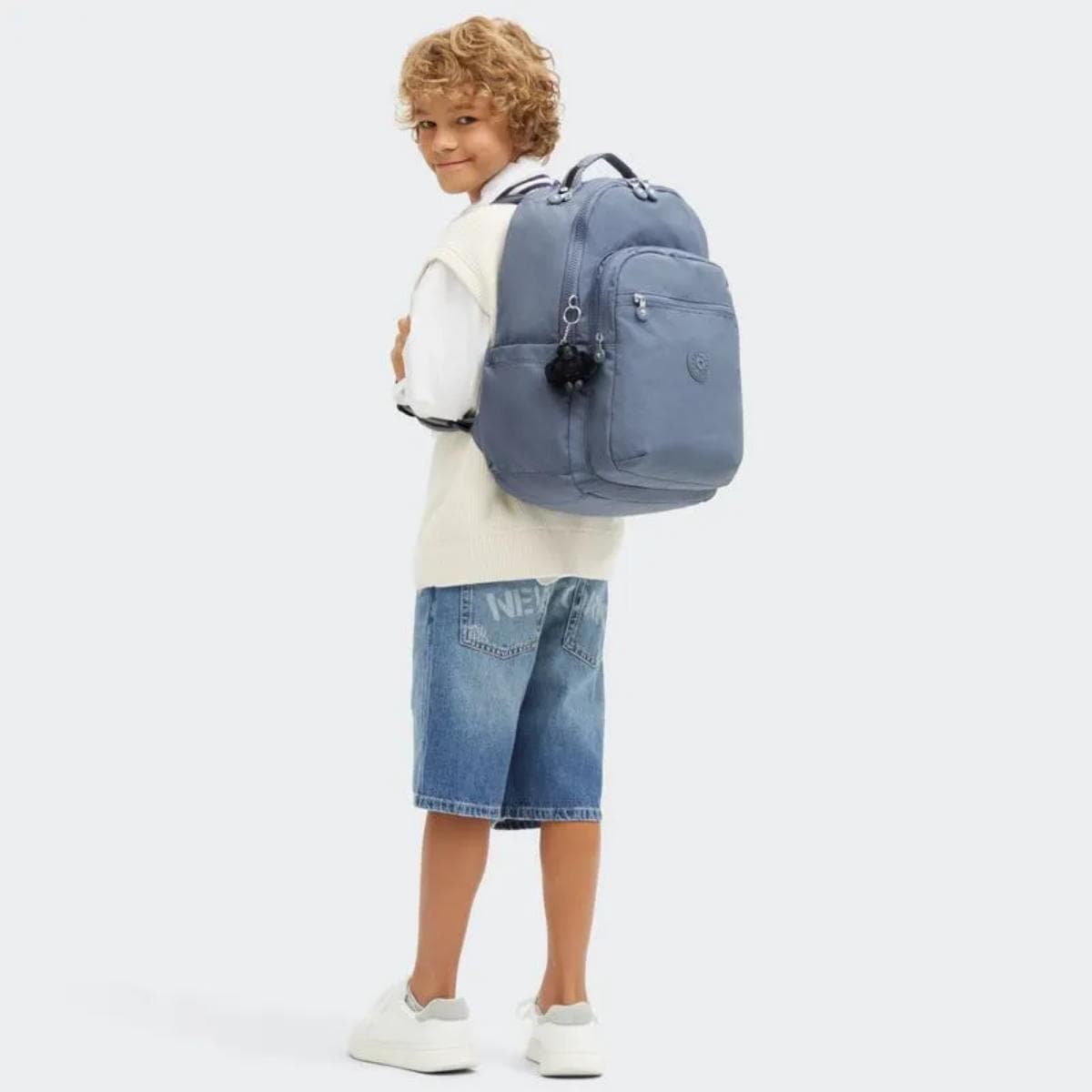 Mochila Kipling - Seoul - Blue Stone Kipling