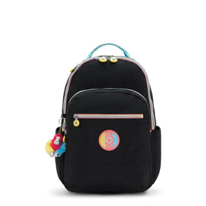 Mochila Kipling Seoul - Galaxy Black FC