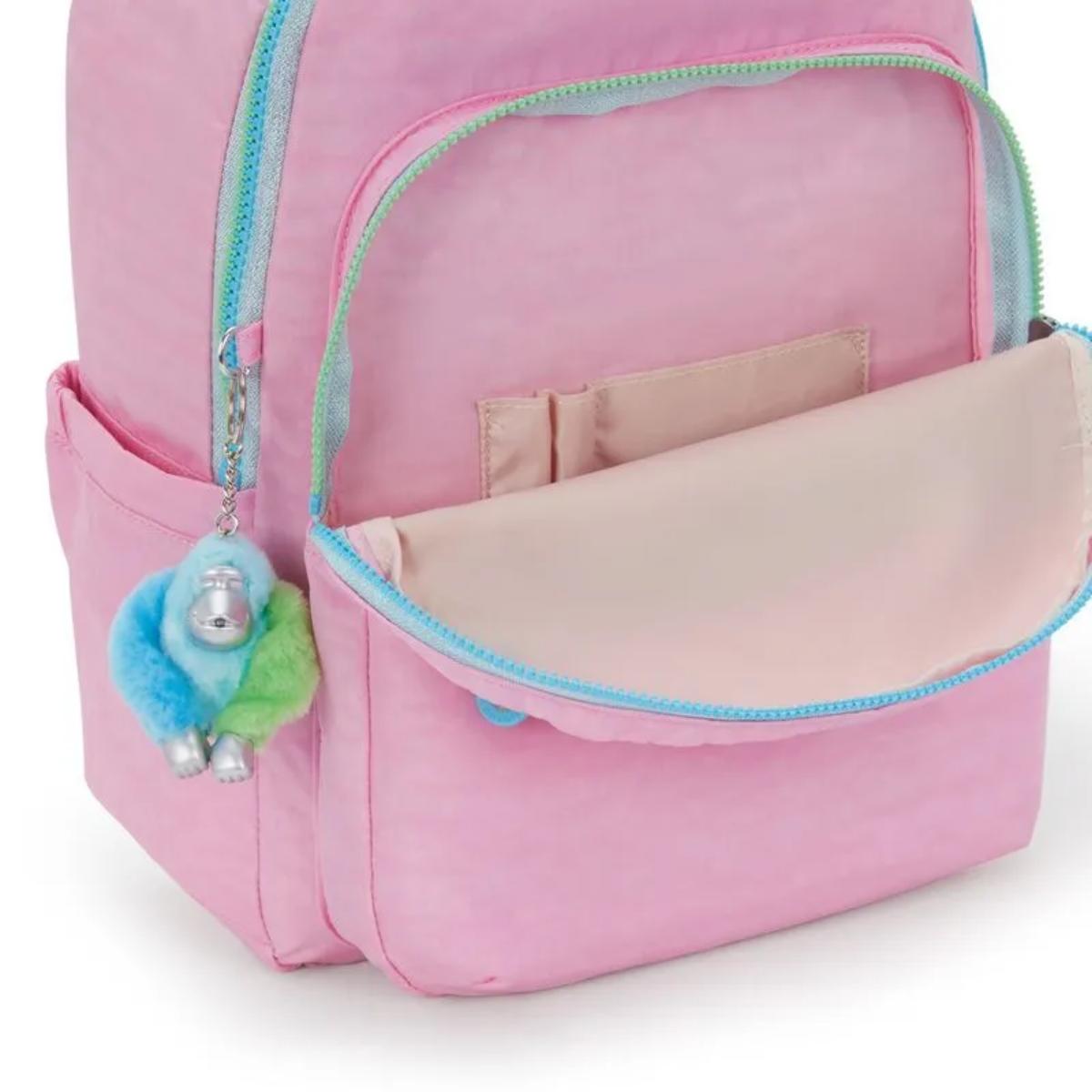 Mochila Kipling Seoul - Galaxy Pink FC Kipling