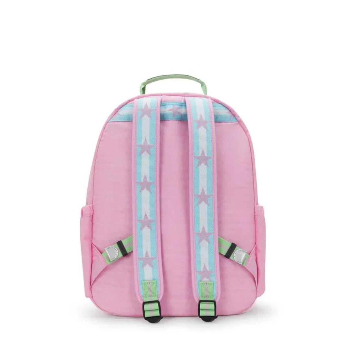 Mochila Kipling Seoul - Galaxy Pink FC Kipling
