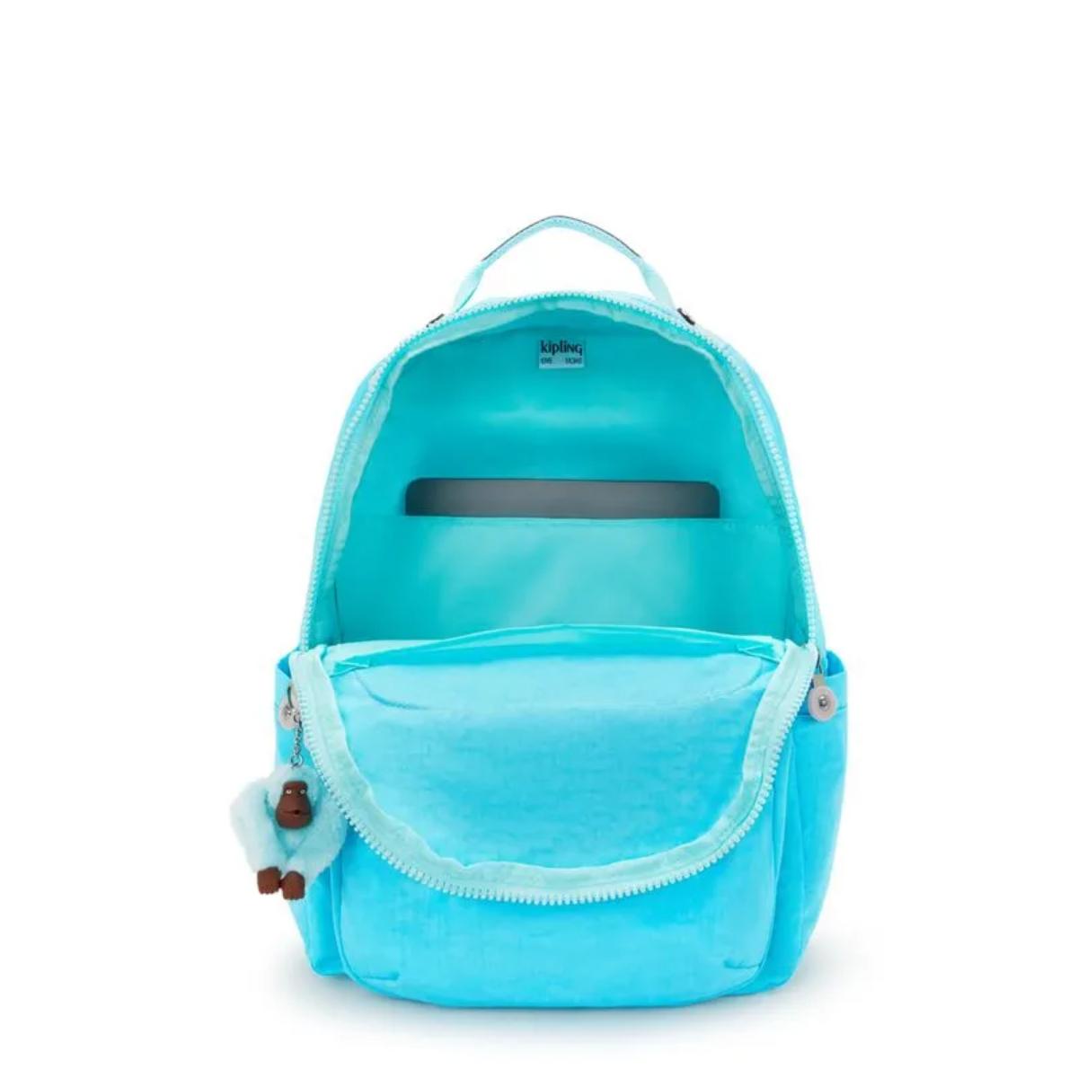 Mochila Kipling Seoul - Galaxy Turquoise Kipling