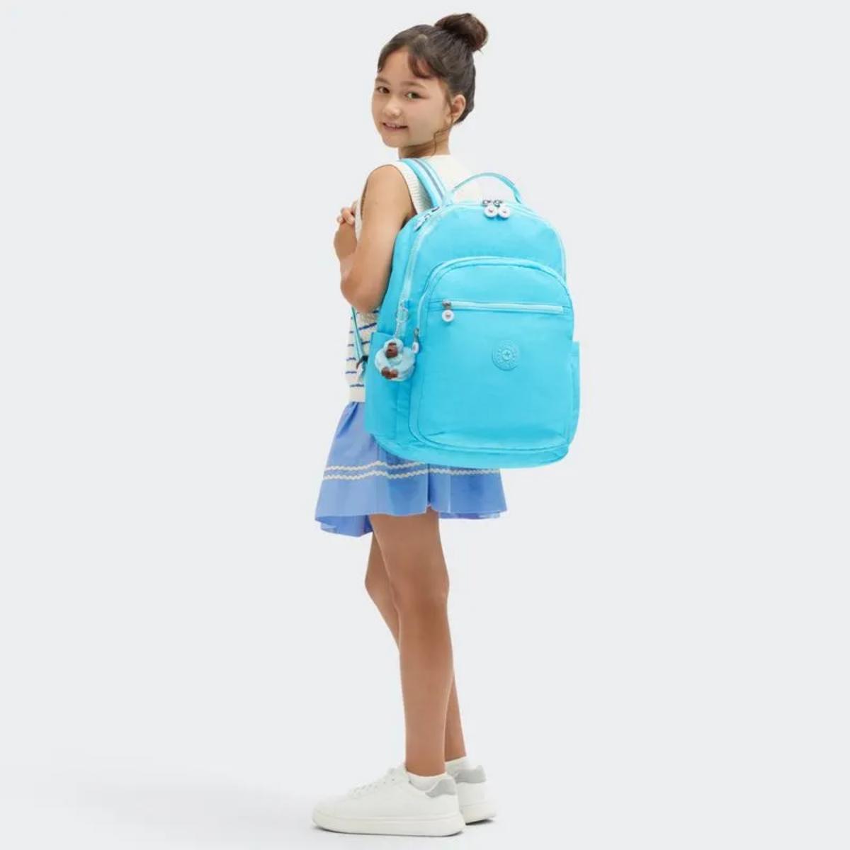 Mochila Kipling Seoul - Galaxy Turquoise Kipling