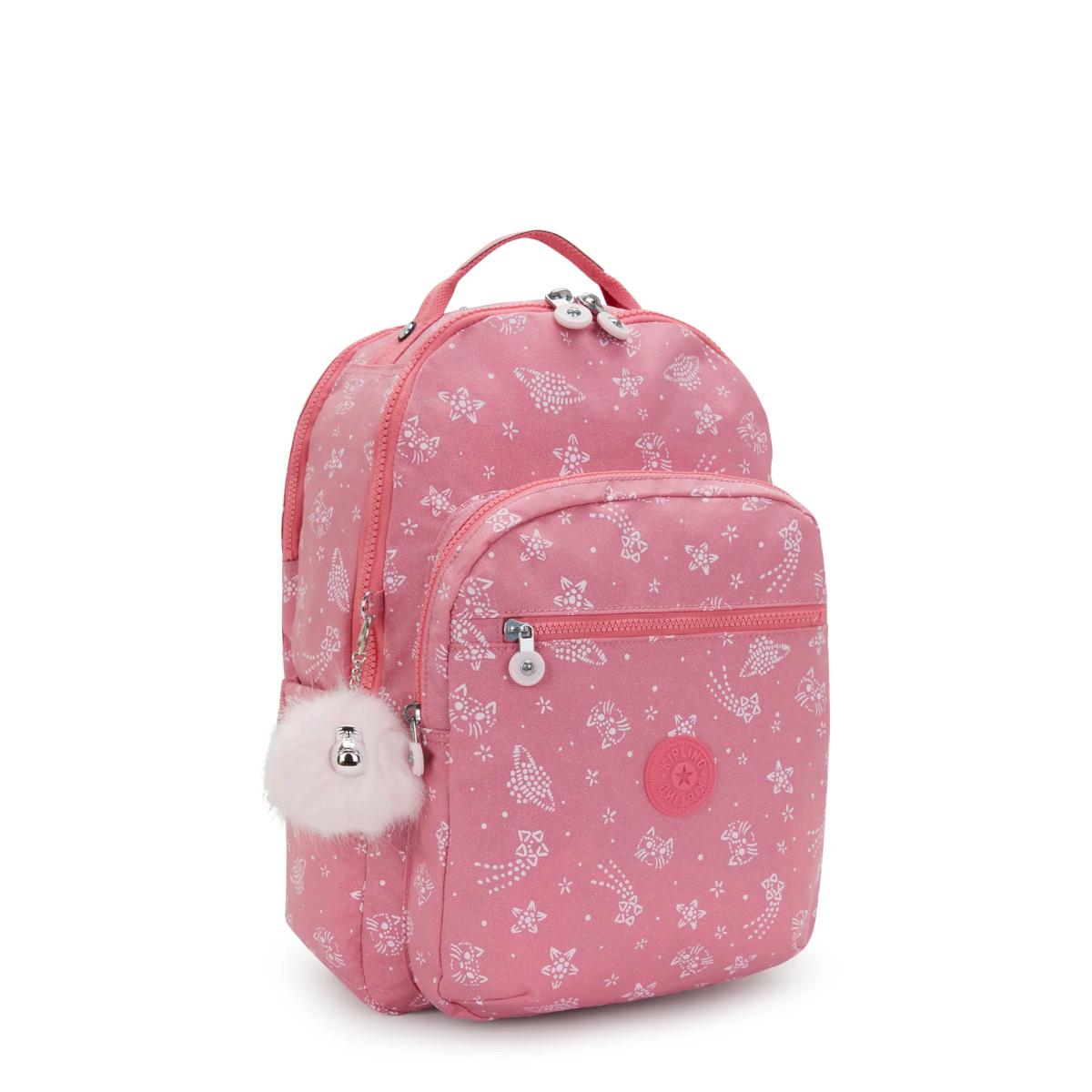 Mochila Kipling Seoul - Glitter Cats Kipling