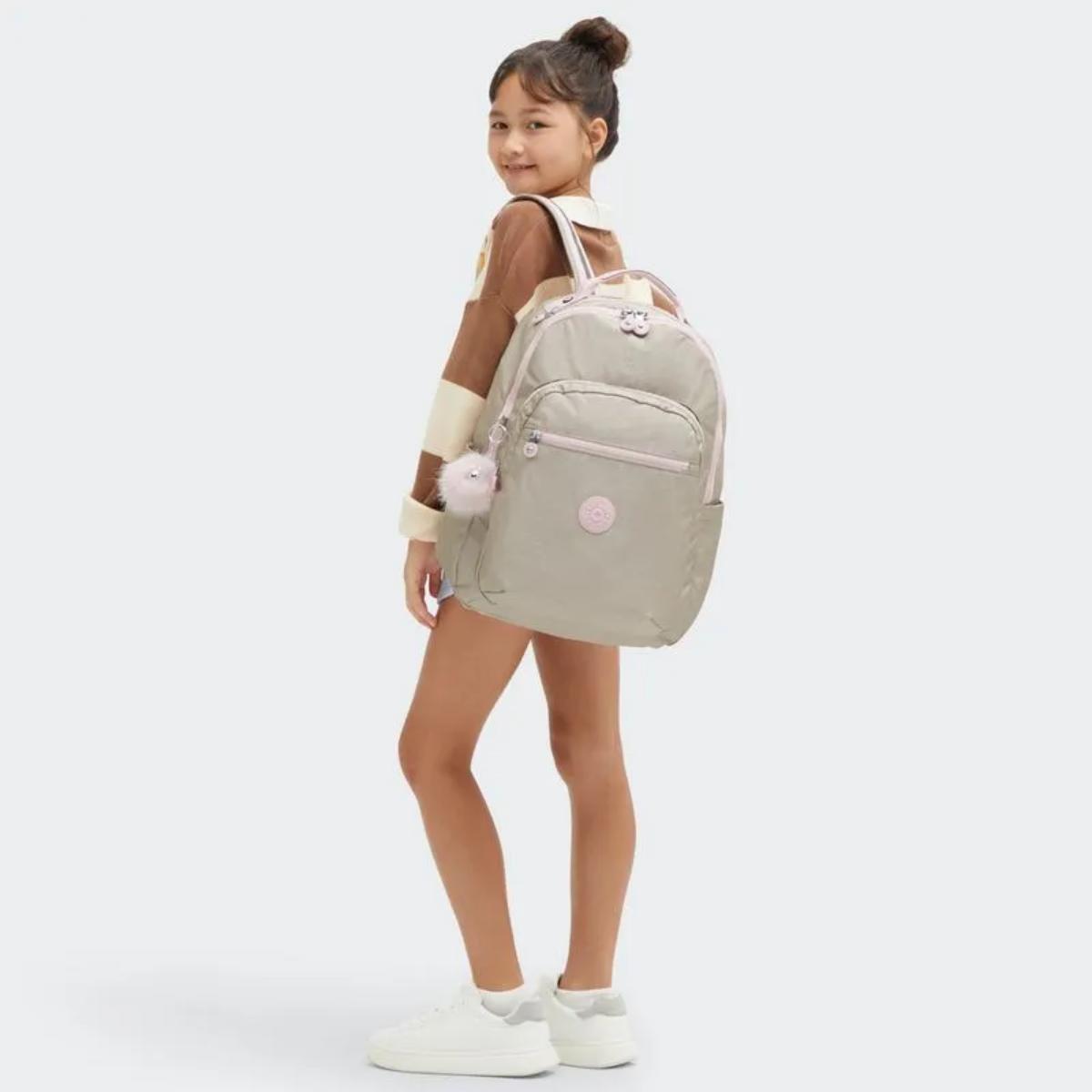 Mochila Kipling Seoul - Gold Shimmer Kipling