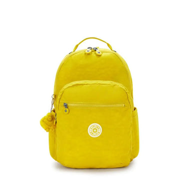 Mochila Kipling Seoul Lap - Inside Yellow Kipling
