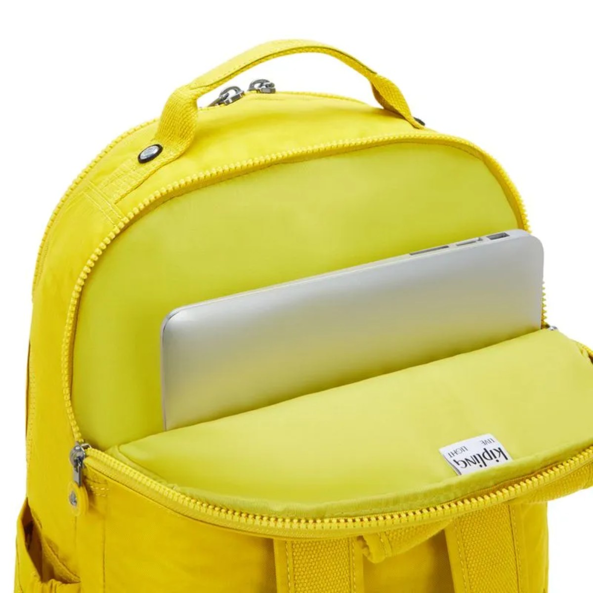 Mochila Kipling Seoul Lap - Inside Yellow Kipling