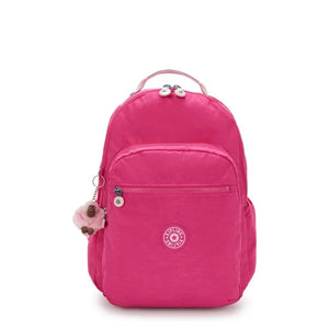 Mochila Kipling Seoul Lap - Intense Rose