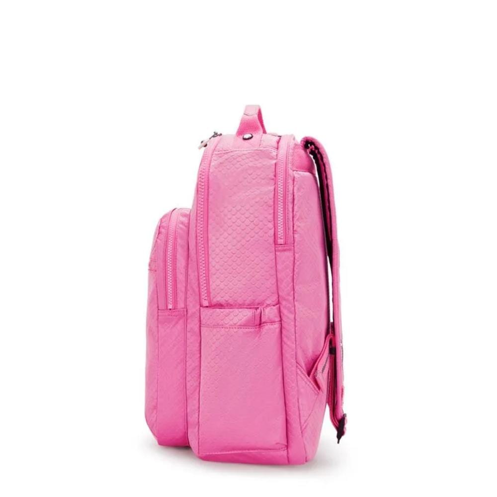 Mochila Kipling Seoul Lap - Rosa - Mermaid Em Kipling