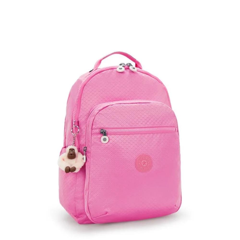 Mochila Kipling Seoul Lap - Rosa - Mermaid Em Kipling