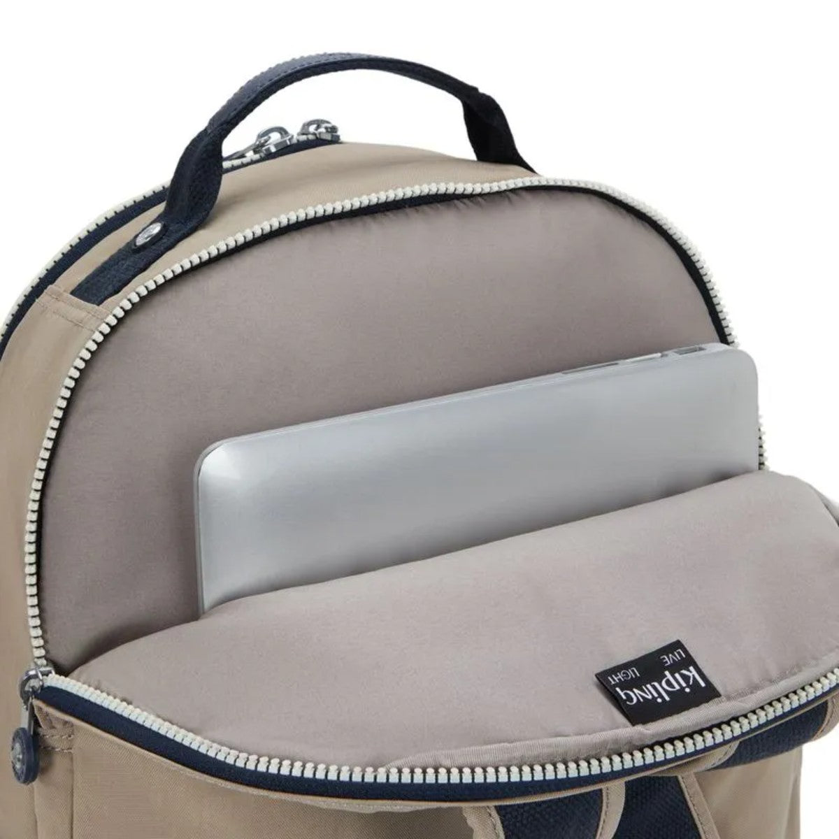 Mochila Kipling Seoul Lap - Soft Taupe C Kipling