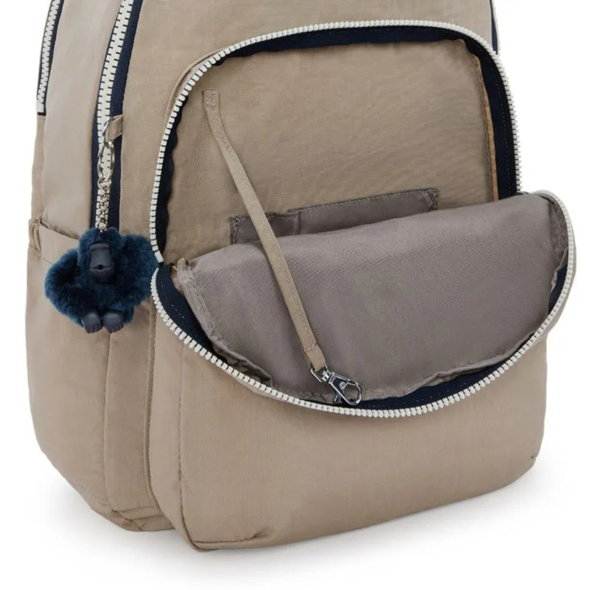 Mochila Kipling Seoul Lap - Soft Taupe C Kipling