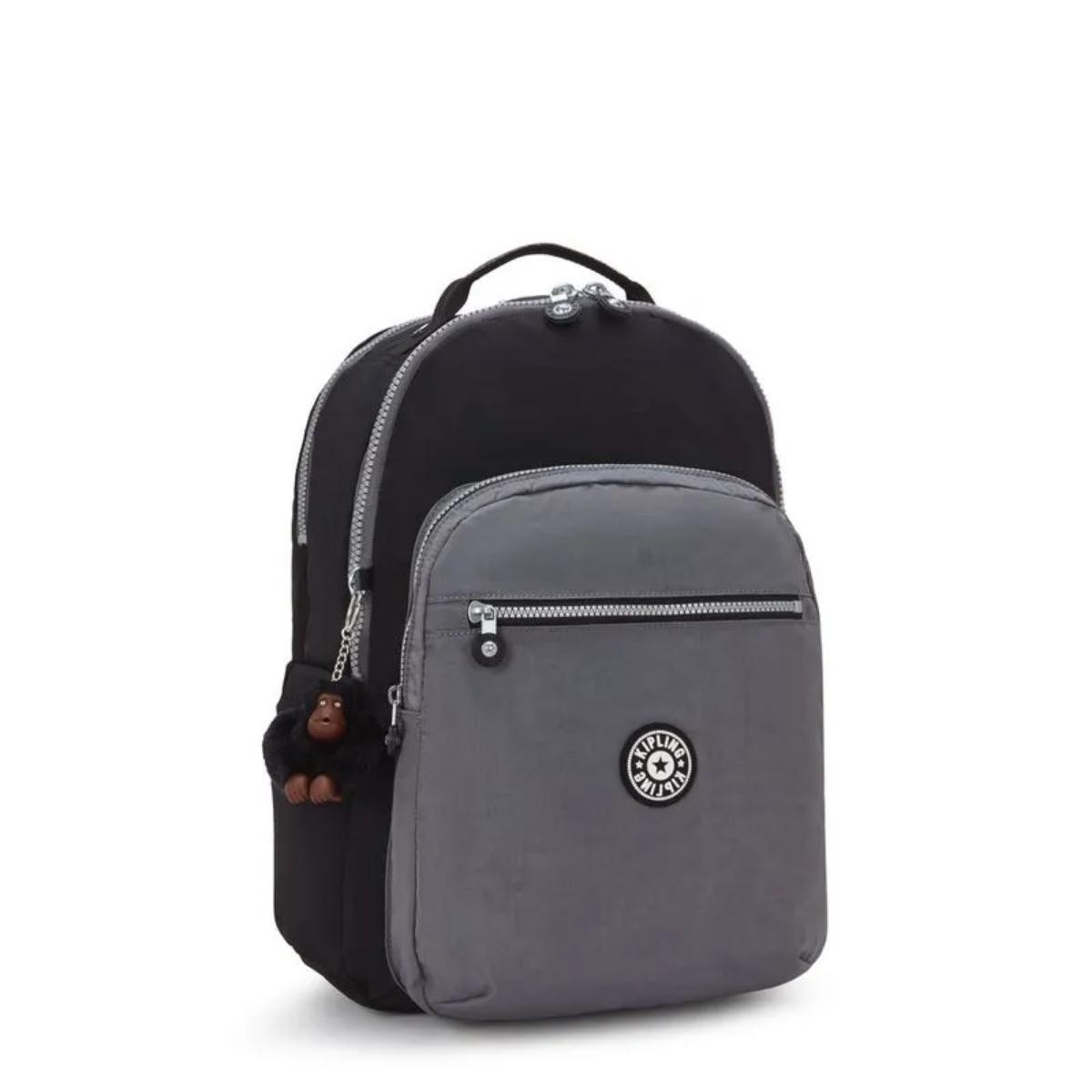 Mochila Kipling Seoul Laptop - Space Black BL Livraria Skilo