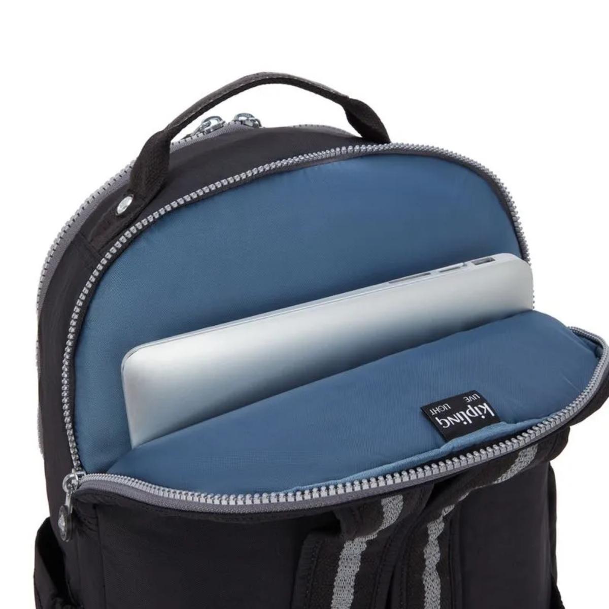 Mochila Kipling Seoul Laptop - Space Black BL Livraria Skilo