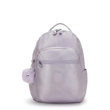 Mochila Kipling Seoul - Lilac M Met BTS Livraria Skilo