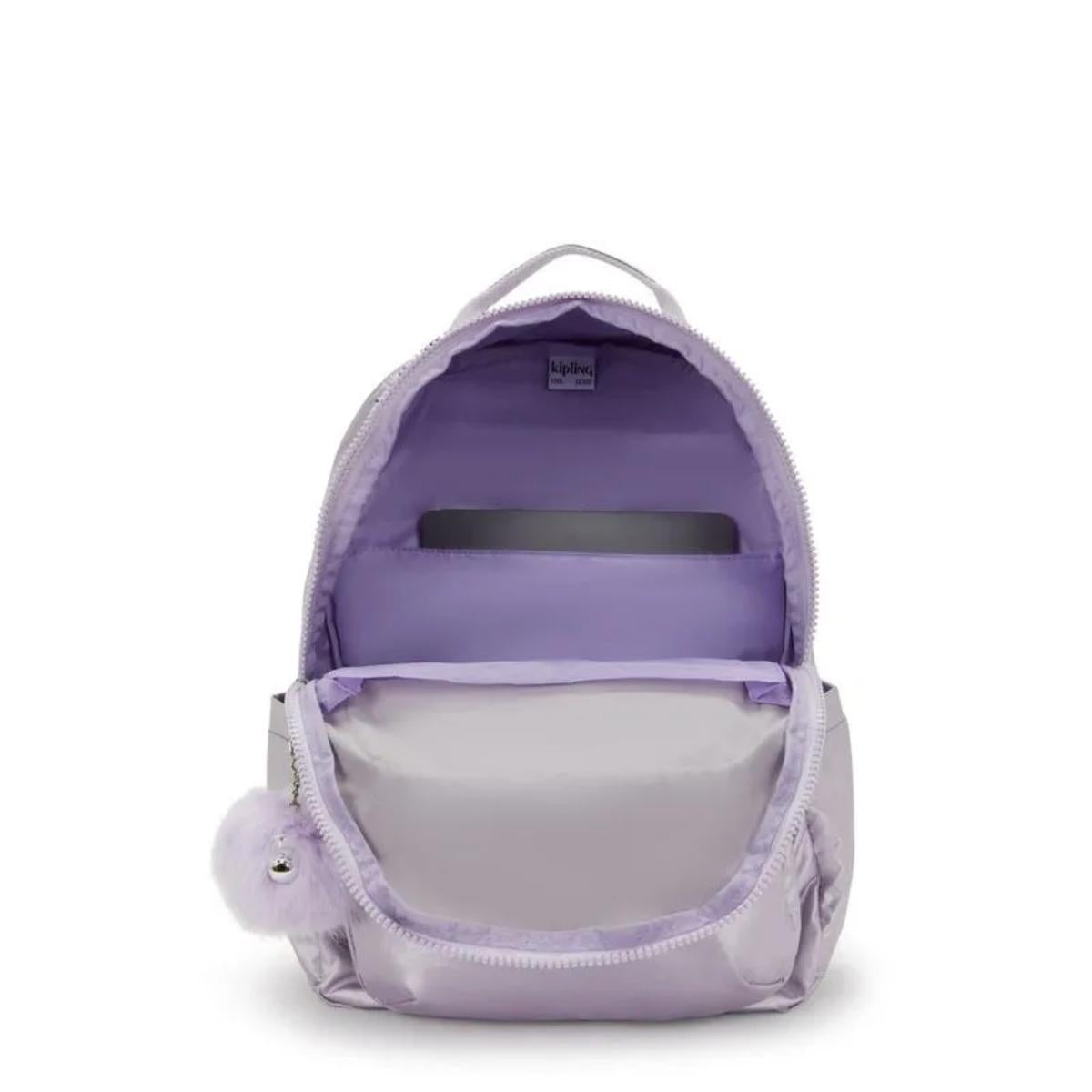 Mochila Kipling Seoul - Lilac M Met BTS Livraria Skilo