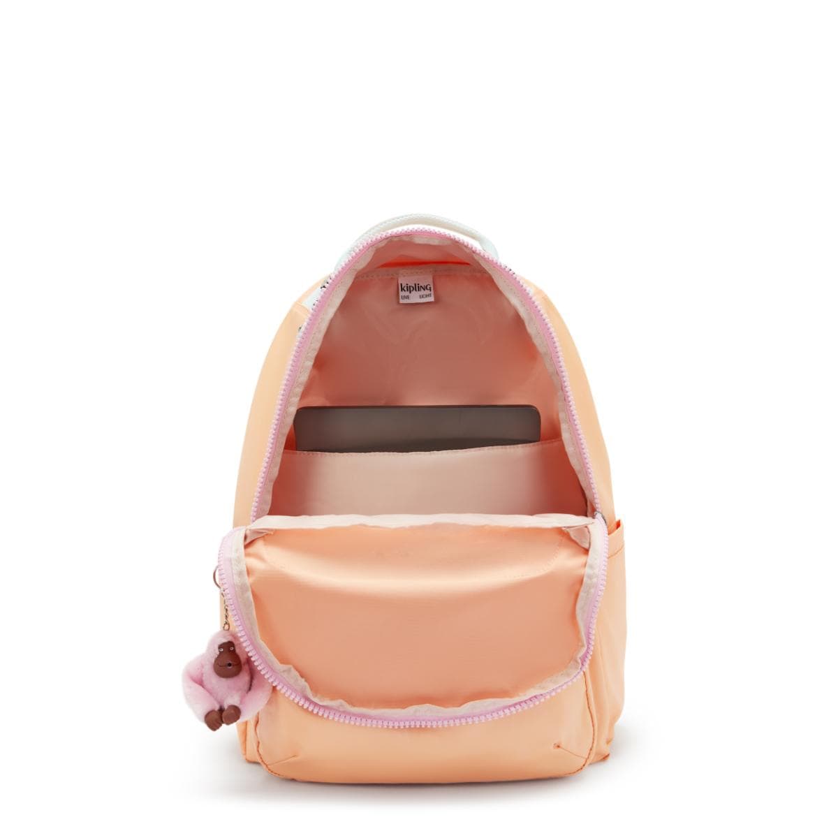 Mochila Kipling Seoul -  Magical Orange - Laranja Kipling
