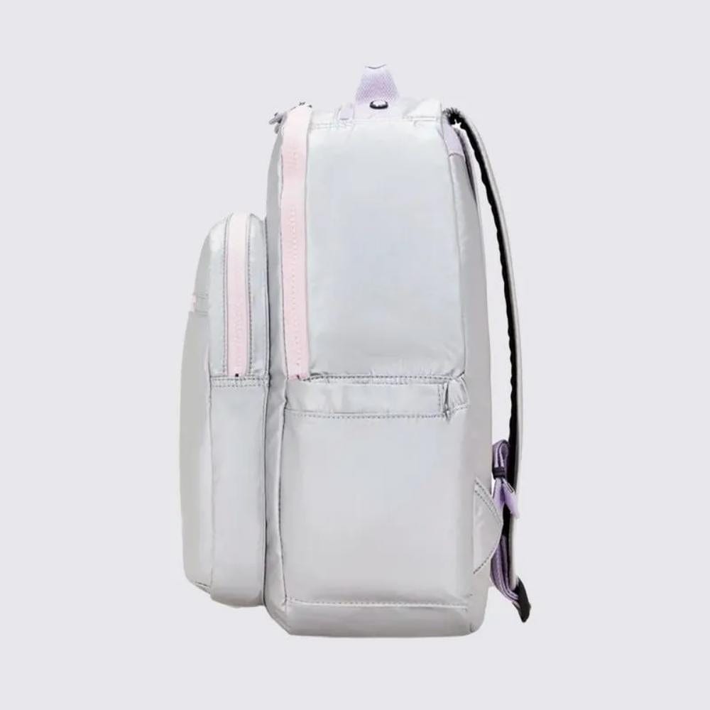 Mochila Kipling - Seoul - Prata Kipling