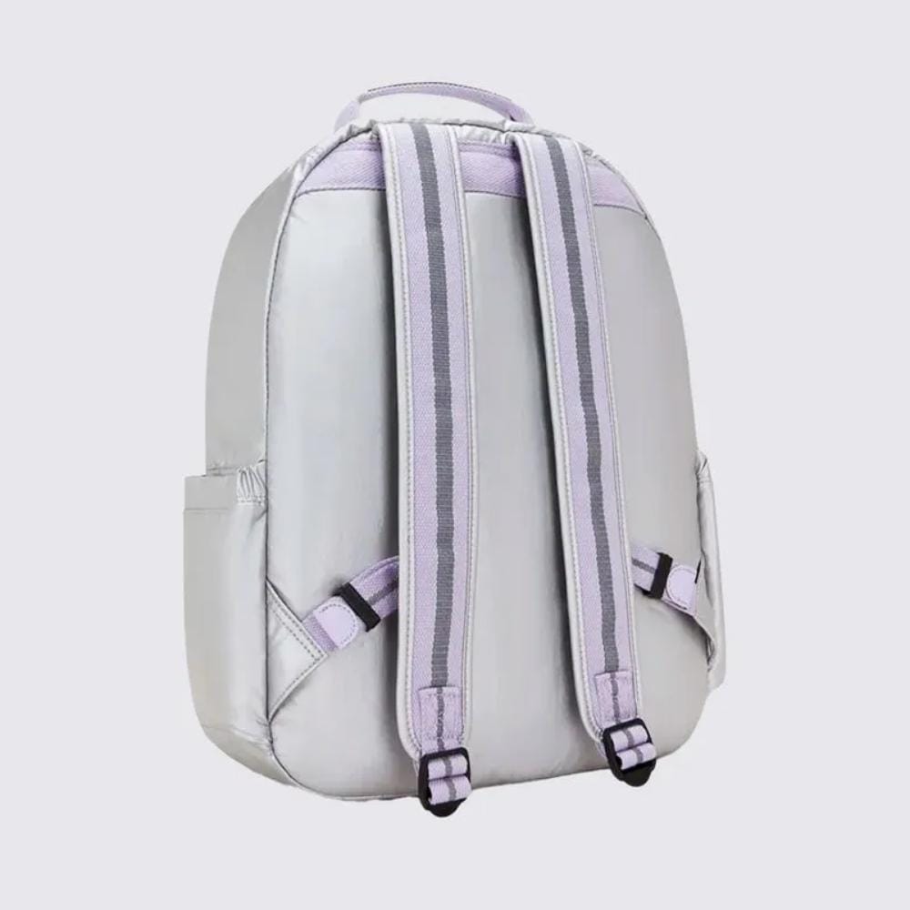 Mochila Kipling - Seoul - Prata Kipling