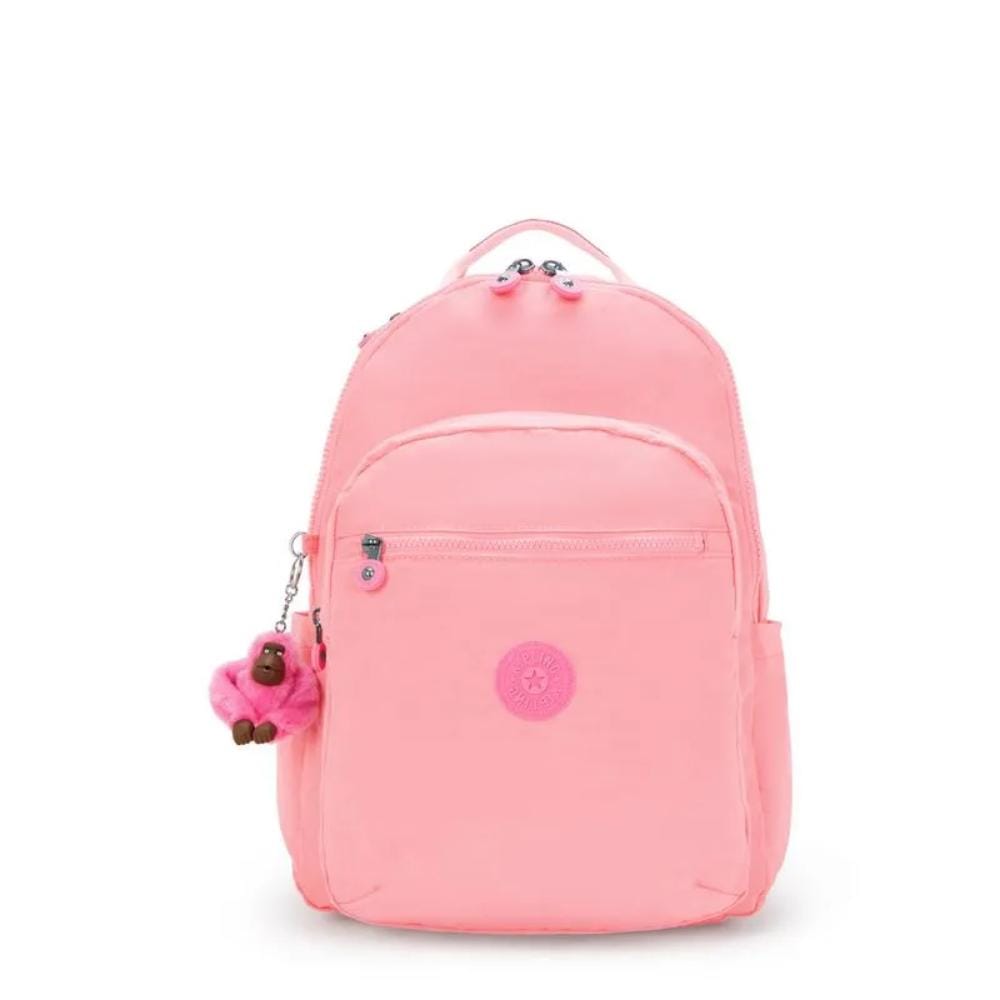 Mochila Kipling Seoul - Rosa - Coral Sea Kipling