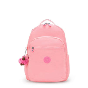 Mochila Kipling Seoul - Rosa - Coral Sea