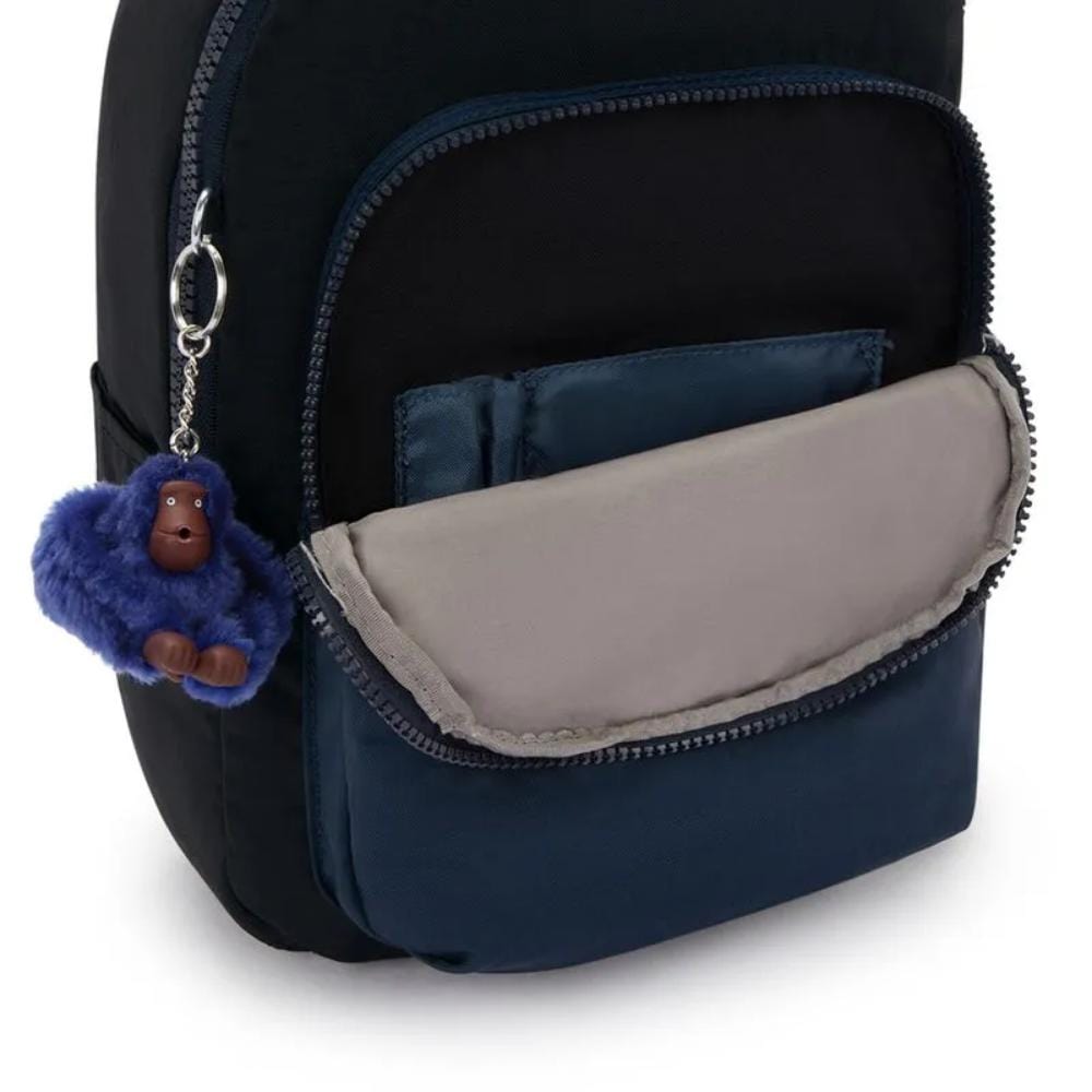 Mochila Kipling Seoul S - Azul -True Block Kipling