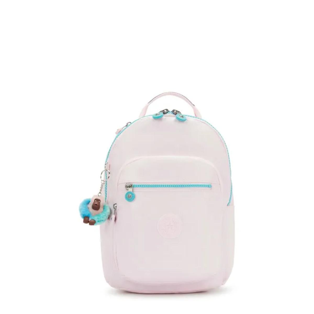 Mochila Kipling Seoul S - Sea Pink Met Livraria Skilo