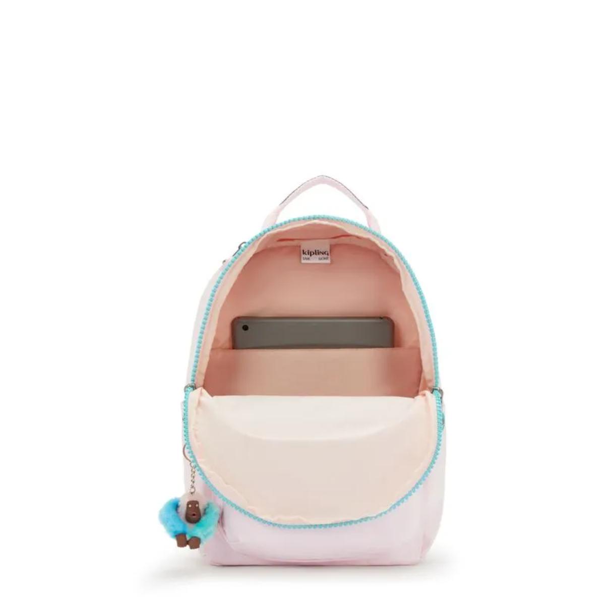 Mochila Kipling Seoul S - Sea Pink Met Livraria Skilo