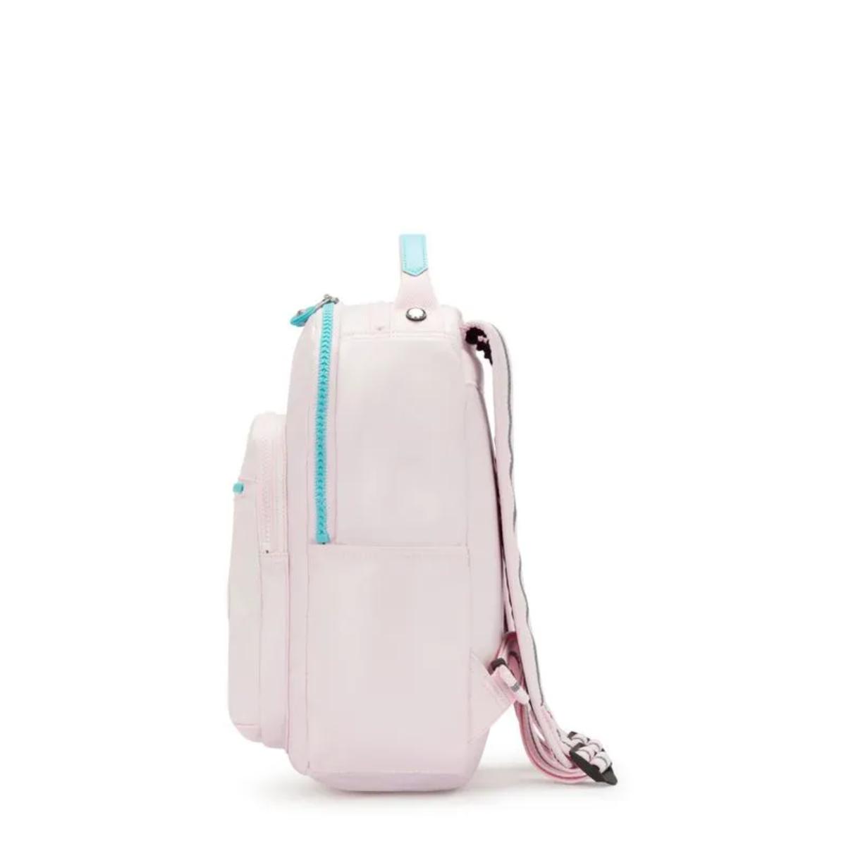 Mochila Kipling Seoul S - Sea Pink Met Livraria Skilo