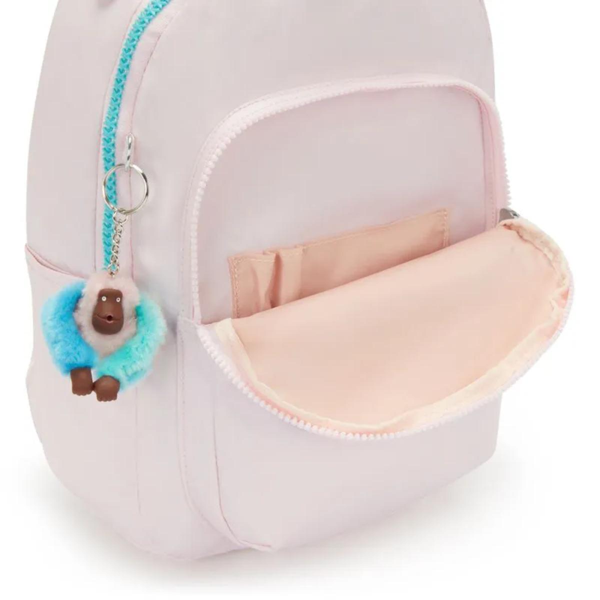 Mochila Kipling Seoul S - Sea Pink Met Livraria Skilo