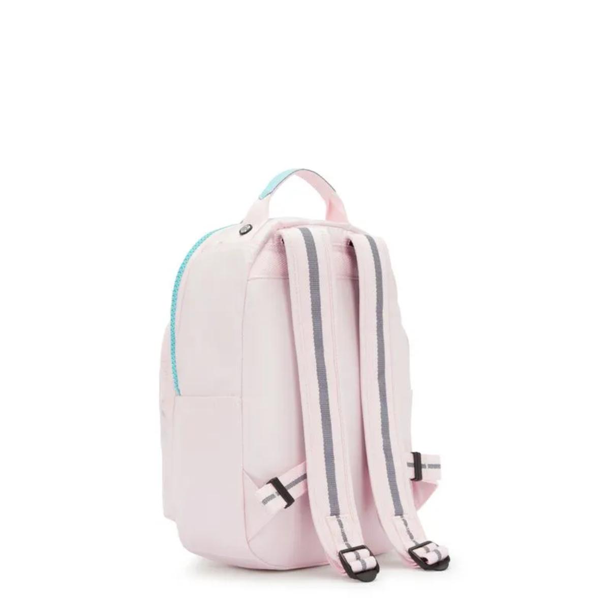 Mochila Kipling Seoul S - Sea Pink Met Livraria Skilo