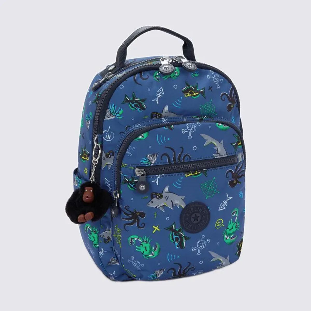 Mochila Kipling Seoul S - Undersea Party Kipling