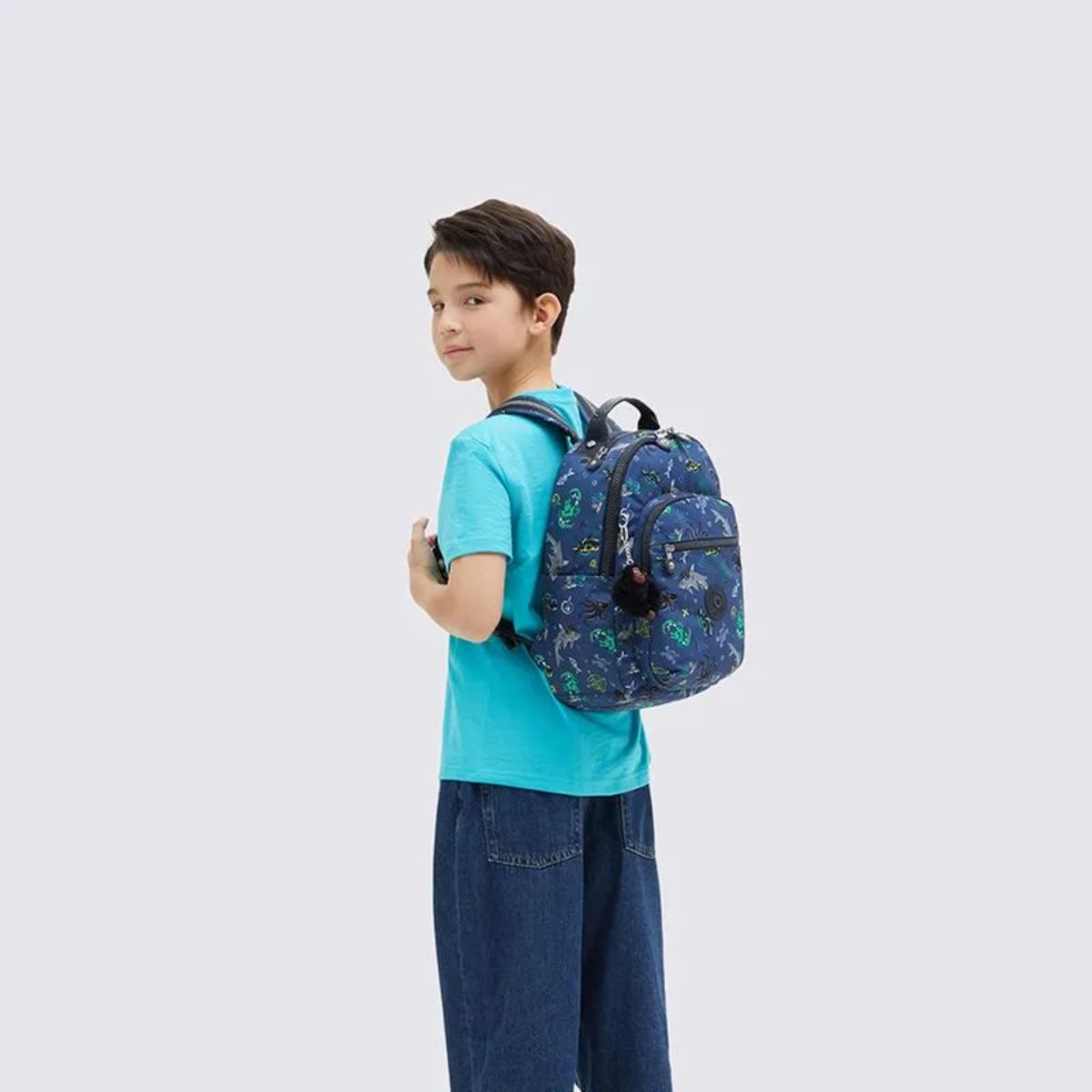 Mochila Kipling Seoul S - Undersea Party Kipling