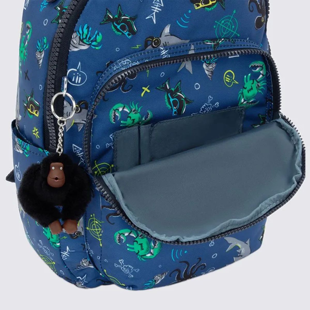 Mochila Kipling Seoul S - Undersea Party Kipling