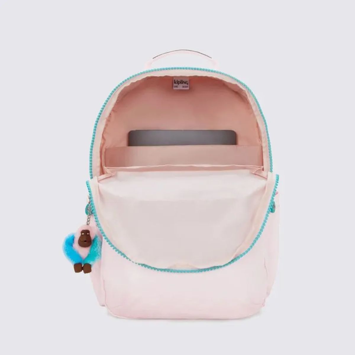 Mochila Kipling Seoul - Sea Pink Met Kipling
