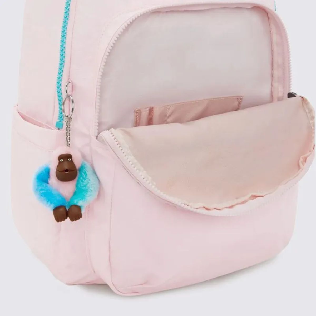 Mochila Kipling Seoul - Sea Pink Met Kipling
