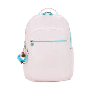 Mochila Kipling Seoul - Sea Pink Met
