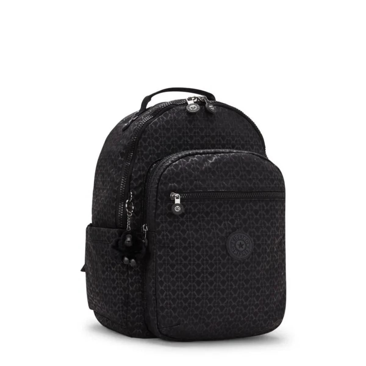 Mochila Kipling Seoul - Signature Emb - I4034K59 Livraria Skilo