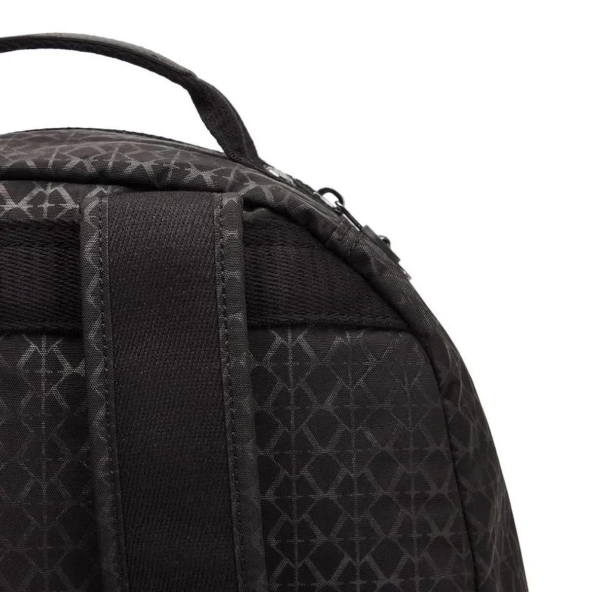 Mochila Kipling Seoul - Signature Emb - I4034K59 Livraria Skilo