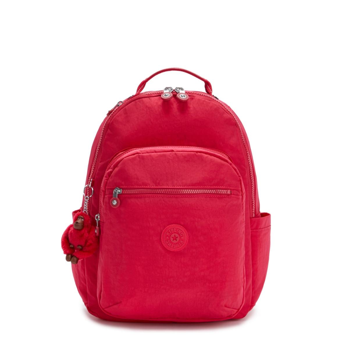 Mochila Kipling Seoul - True Pink - Rosa Kipling