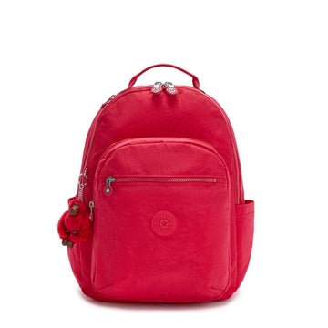 Mochila Kipling Seoul - True Pink - Rosa Kipling
