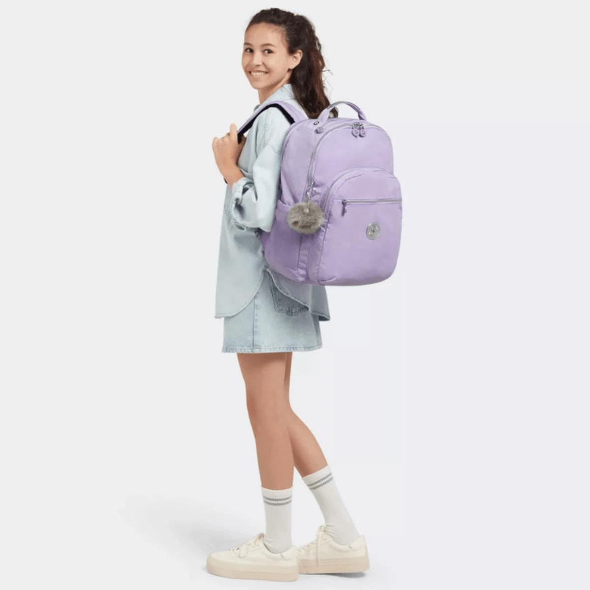 Mochila Kipling - Seoul XL - Bridal Lavender Kipling