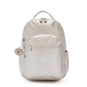 Mochila Kipling Seoul XL - Metallic Glow
