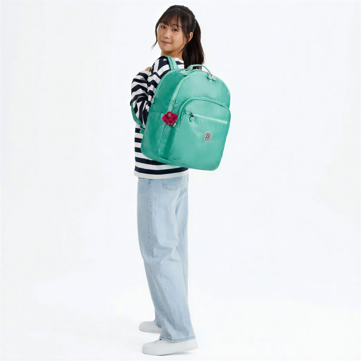 Mochila Kipling Seoul XL - Oasis Mint Met Kipling