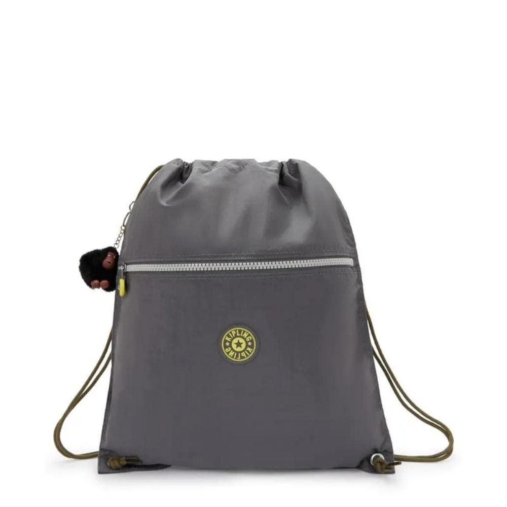 Mochila Kipling - Supertaboo - Cinza Kipling