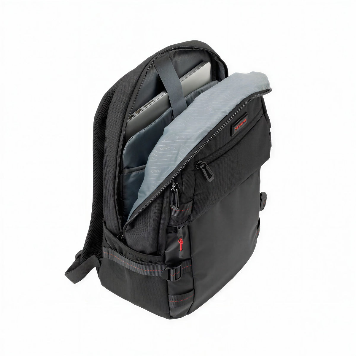 Mochila Notebook Samsonite Refraction Meriton - Black - 17" Samsonite